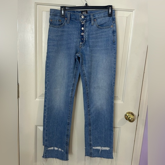 Urban Outfitters BDG Women’s Size 24 Boyfriend Low Rise Distressed Jeans - Picture 2 of 8